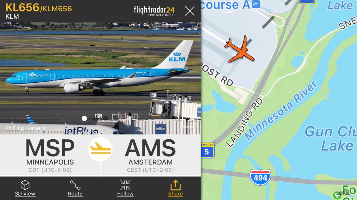 Flight KL656 from Minneapolis to Amsterdam
fr24.com/KLM656/2d28798f