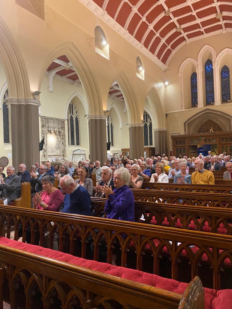 What a fabulous concert! Thank you to <a href="/caeciliana/">Cappella Caeciliana</a>, Insieme Brass and our organ scholar Joshua Simões for a superb start to the week, in front of a capacity audience at <a href="/stpatricks_coi/">Armagh Cathedral</a> 
#CWF2022
<a href="/ArtsCouncilNI/">Arts Council of Northern Ireland</a> <a href="/abcb_council/">ABC Council</a>