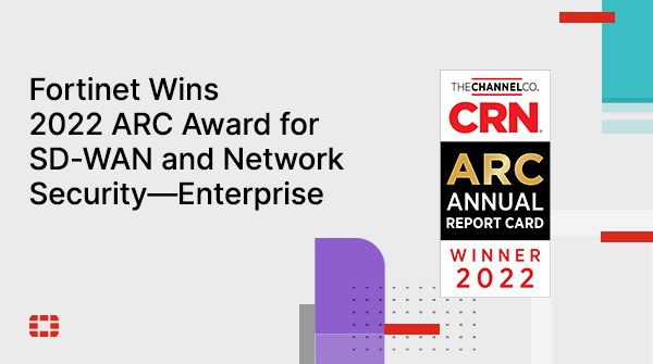 FortinetPartner's tweet photo. #Fortinet has been named a category winner for both #SDWAN &amp; Network Security-Enterprise in @CRN's ARC Awards w/ top scores in product innovation, support, and managed &amp; #cloud services.

SD-WAN: https://t.co/BfHE6cmSYs // Network Security: https://t.co/YwcYP7T407 #CRNARC #XCH22 https://t.co/xmDO3fNWPq