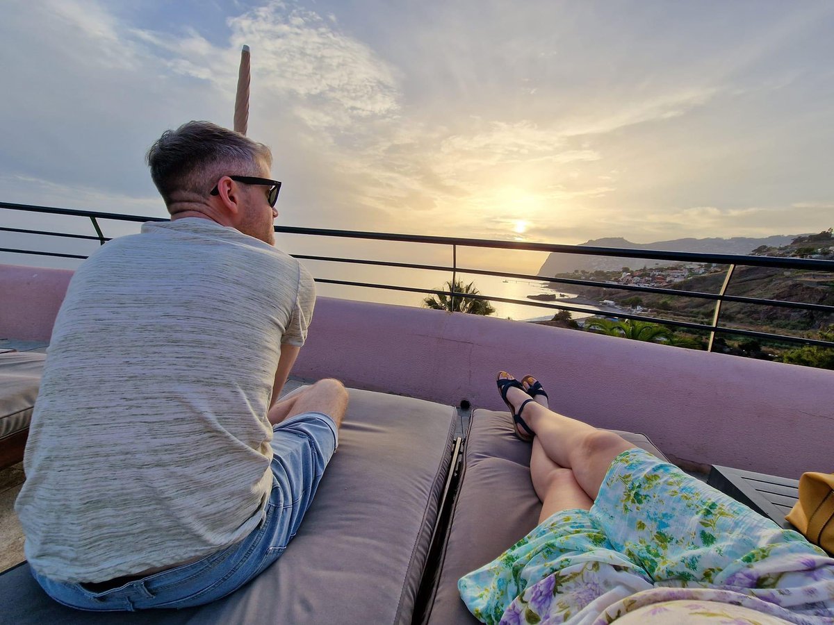 LukeClayson's tweet image. Madeira is treating us very well so far.