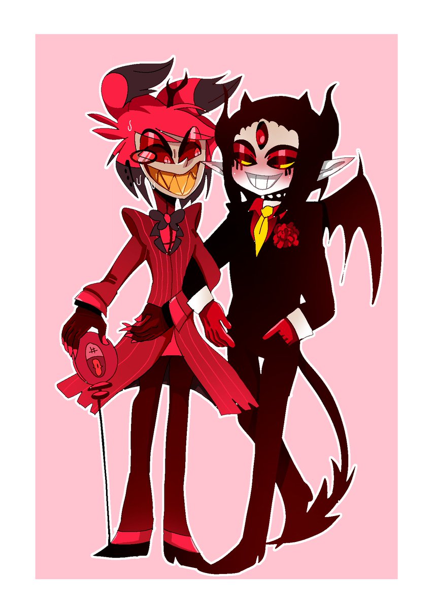 SweetsNeptune's tweet photo. The most puissant demons of Hell together. 😈

I want a collab with them both akssks
#HelluvaBoss #HazbinHotel #HellCasino https://t.co/24wR6tiGKV