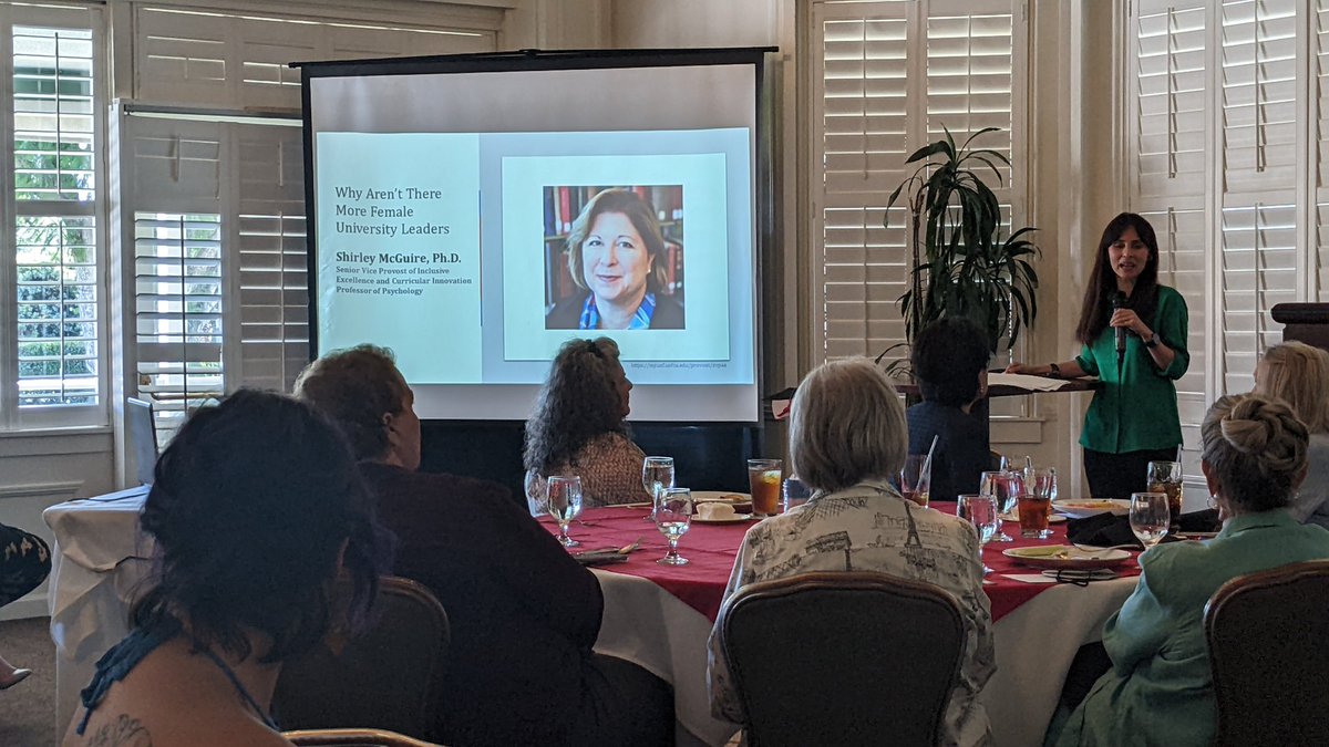 "Women are often brought in to manage University crisis because they expect failure" <a href="/LWVSSMC/">LeagueofWomenVoters</a> #truthspeaker #storyteller <a href="/sonyachristian/">Sonya Christian</a>