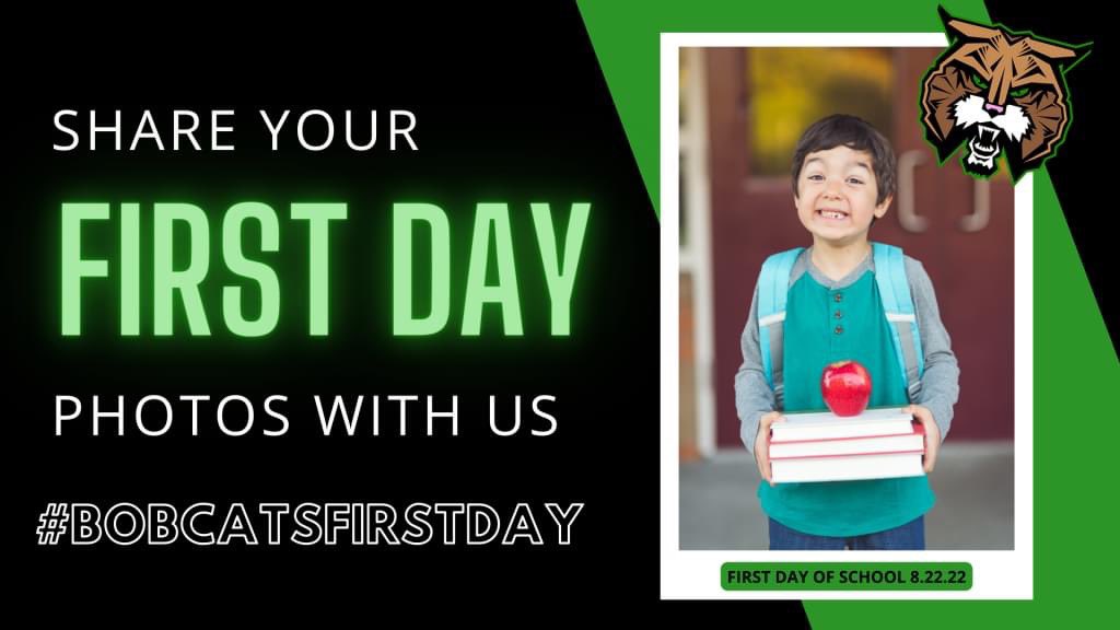 We can't wait to welcome our students back to school tomorrow! Please share your back-to-school photos 📸 with us and use #BobcatsFirstDay and #HigherHeights. We hope everyone has a 😀great 2022-2023 school year!