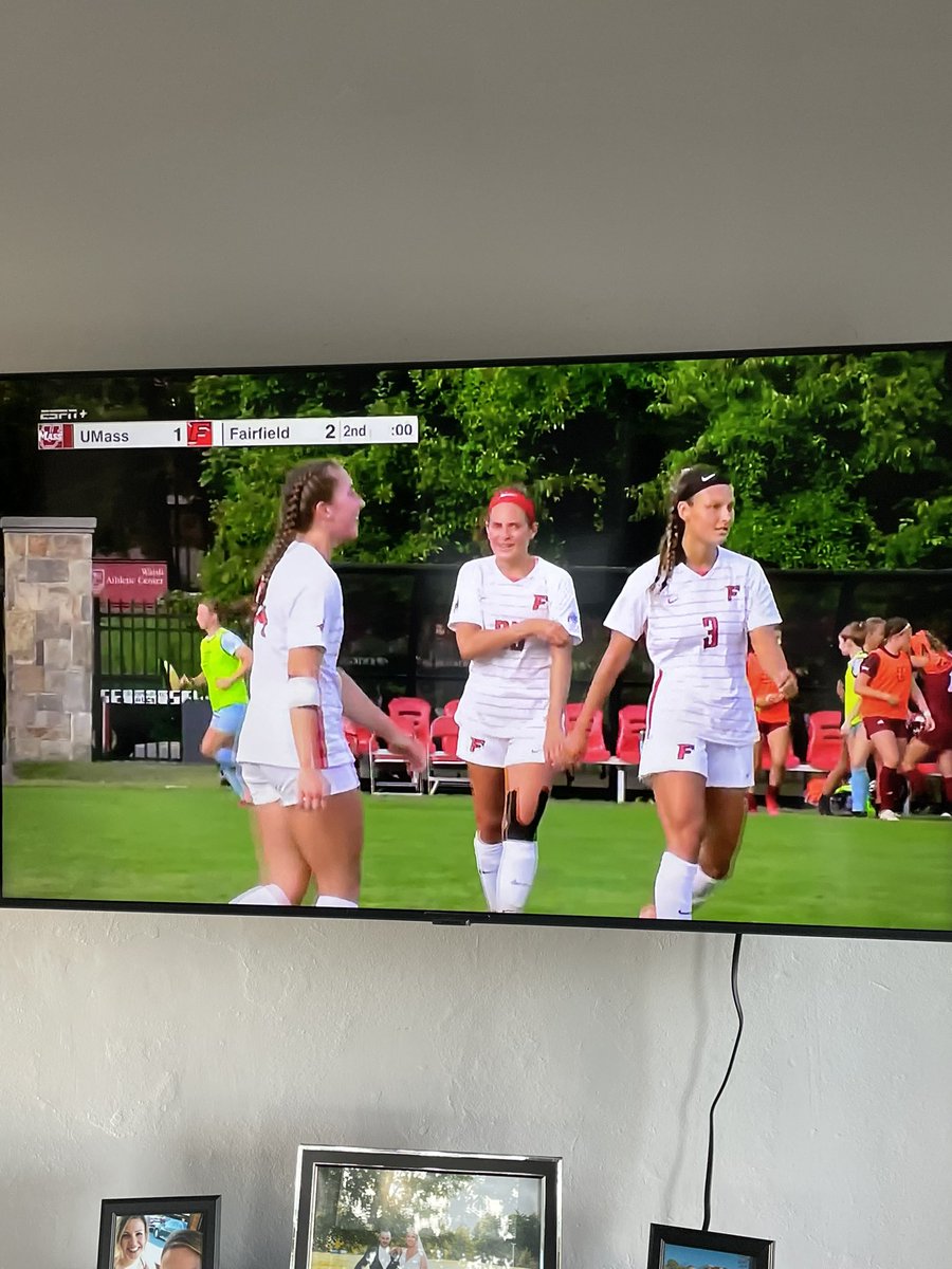 So awesome to come home from Camp Lenox to see <a href="/kelsiewandyes/">Kelsie Wandyes</a> in her first collegiate game! Congrats to her and her <a href="/StagsWSoccer/">FUWS</a> teammates on their big win against UMass! #WAGVS #collegesoccer #rolemodel