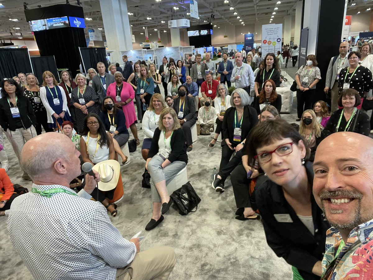 CoreAuthentic's tweet image. What a great turn out! I was able to join other @asaecenter #coaches on a panel discussion about coaching. I’ll be back in the career center HQ tomorrow to share my presentation on how to maintain confidence and clarity in the middle of change and uncertainty at 3pm.  #asae22