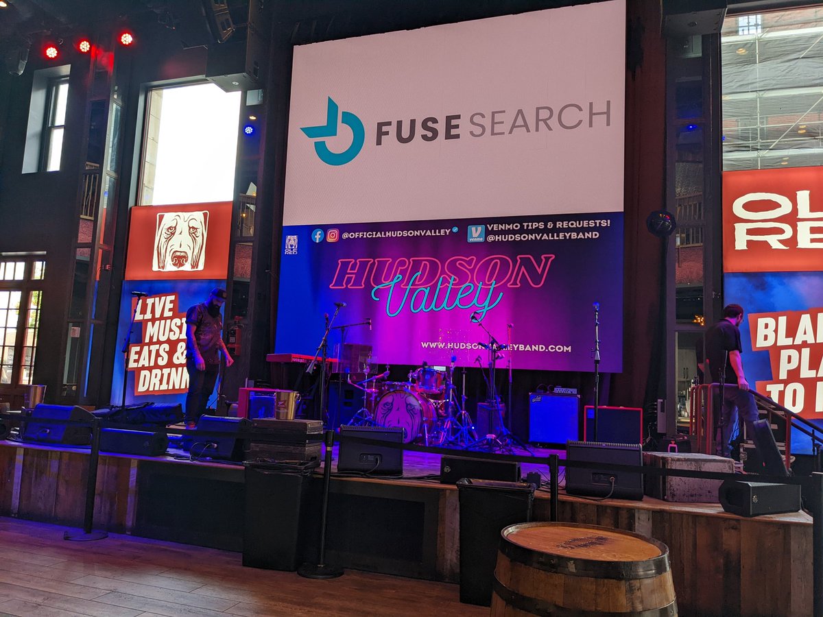 GetFuseSearch's tweet image. Proud to be sponsoring #ASAE2022 event at @olerednashville with @A2DataZone - @_HudsonValley is performing! Please join in the celebration with us starting at 5:30 if you&apos;re in Nashville with us.