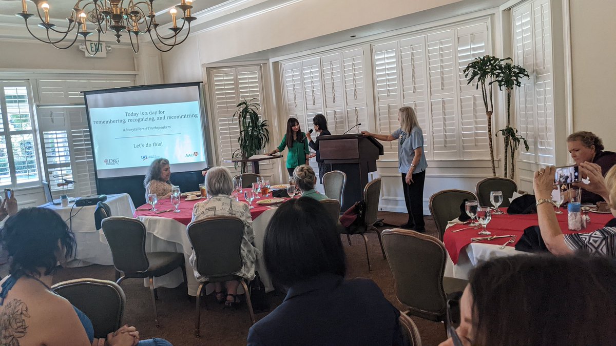 "Truth must dazzle gradually, or every man be blind.” #aauw <a href="/sonyachristian/">Sonya Christian</a> <a href="/LWVSSMC/">LeagueofWomenVoters</a> #truthtellers