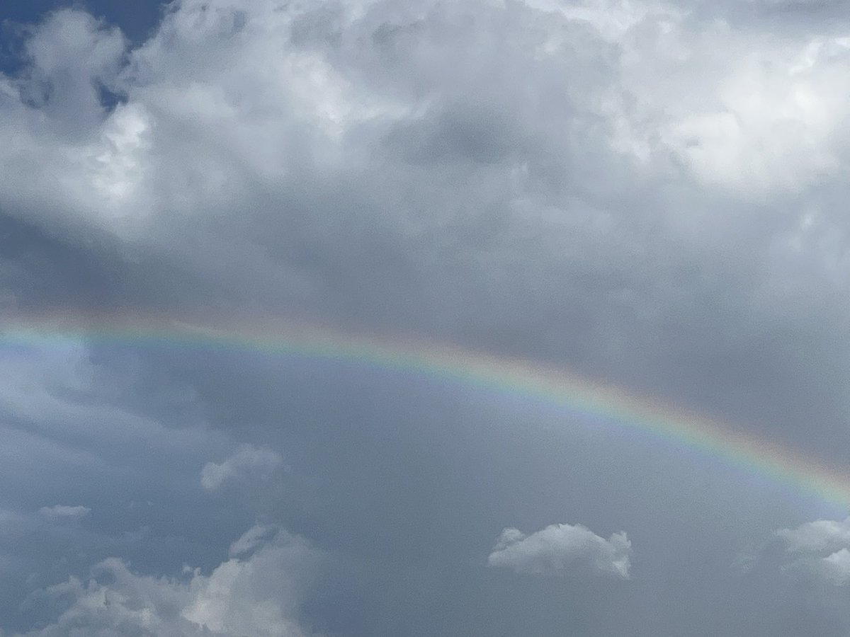 Rainbow over Highview @MarcWeinbergWX