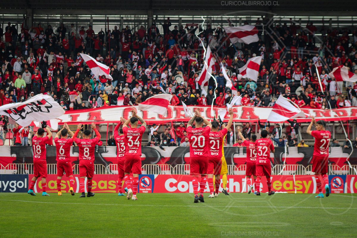 CuricoAlbirrojo's tweet photo. #ModoCuri ¡FINAL! No fue suficiente el triunfo 2-1 de Curicó Unido sobre Antofagasta.
Con esto, el Albirrojo quedó eliminado de Copa Chile. ¡A enfocarse en el torneo de Primera, muchachos! 💪 https://t.co/RTj93OnKxR