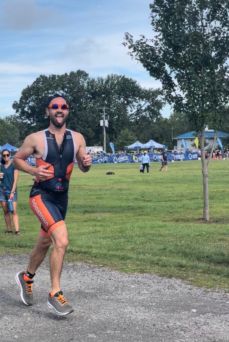3rd Tri of the season 🏊🏼‍♂️🚴🏼🏃 A part of me would have much rather be at #ACSFall2022 #WorkLifeBalance