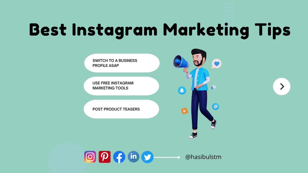 hasibulstm's tweet image. Best Instagram Marketing Tips

#digitalmarketing 
#instagrammarketing 
#instagrammarketingtipps #instagrammarketingguide #instagrammarketinghacks #instagrammarketingexpert #instagrammarketingforbusiness #instagrammarketingstrategy   #instagrammarketingtips