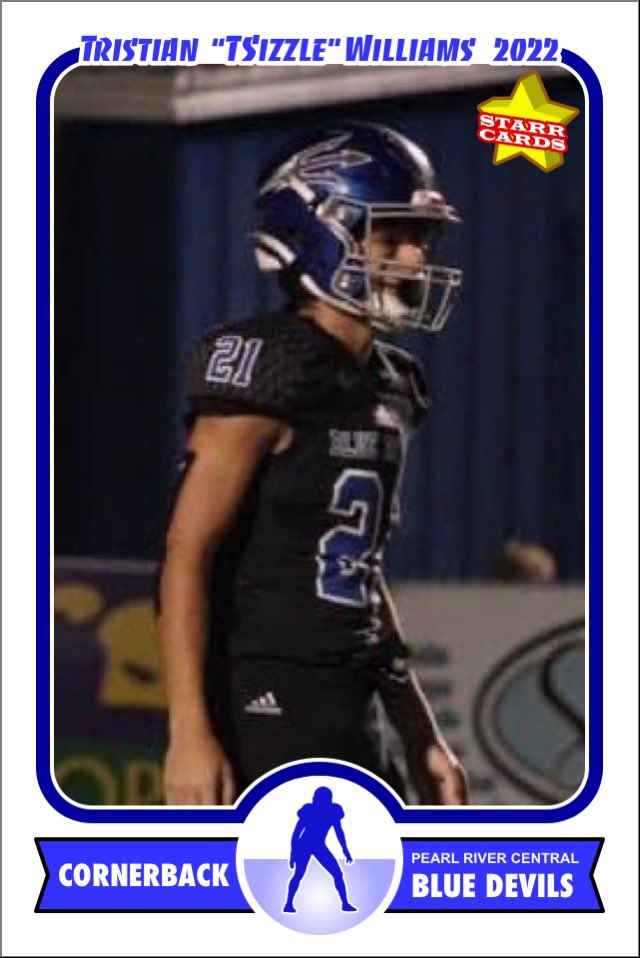 Coastfootball's tweet photo. Coast Player to Watch…2022 🏈

#CoastStarCard  #Next 

#Bluedevils   #CoastFootball https://t.co/wY38J3IY1l