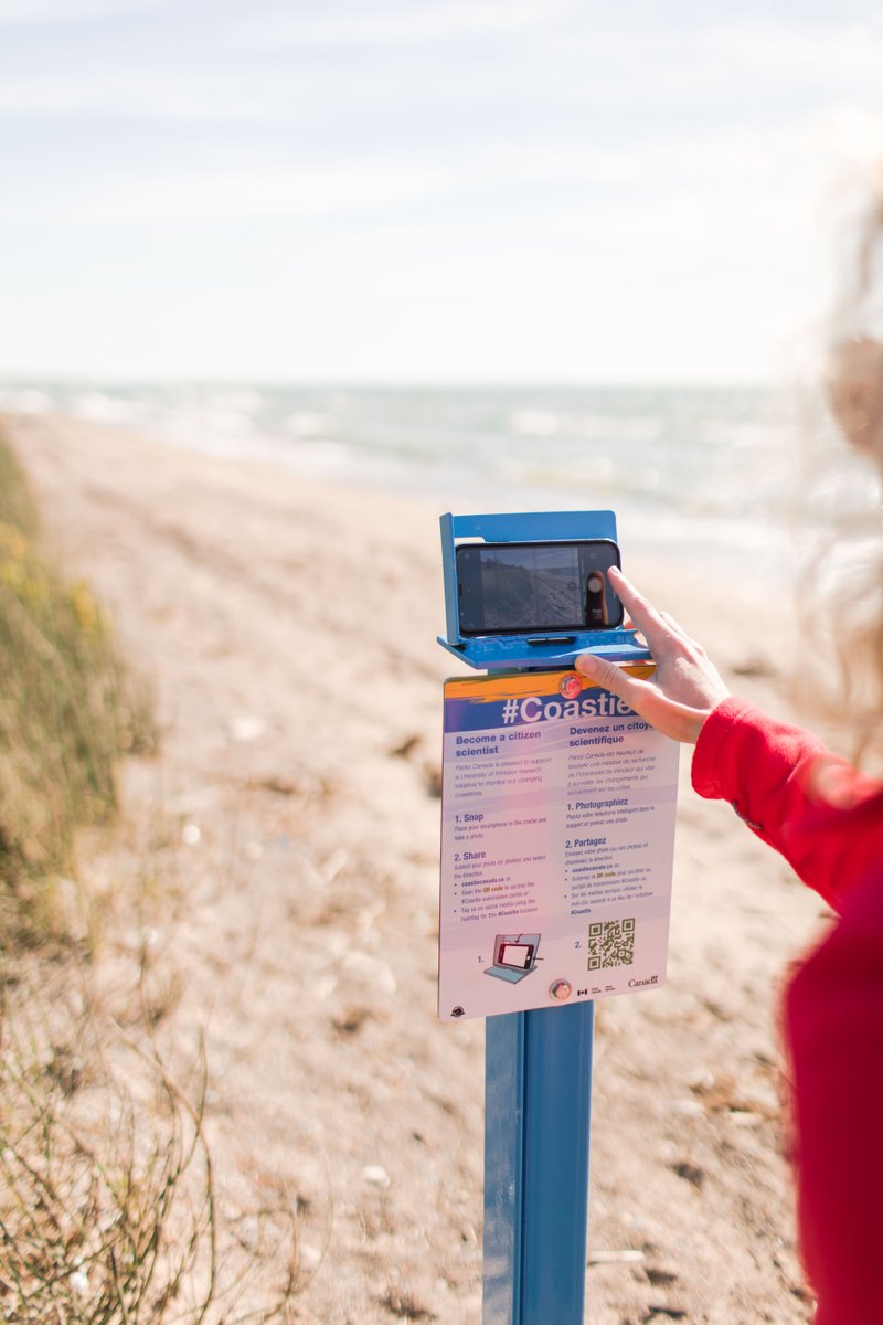 Do you dream of being a Parks Canada scientist? A great first start to your journey would be to participate in the #Coastie Initiative!
The pictures you take and share with us will help #PointPeleeNP monitor coastal change. Details here ➡ coastiecanada.ca