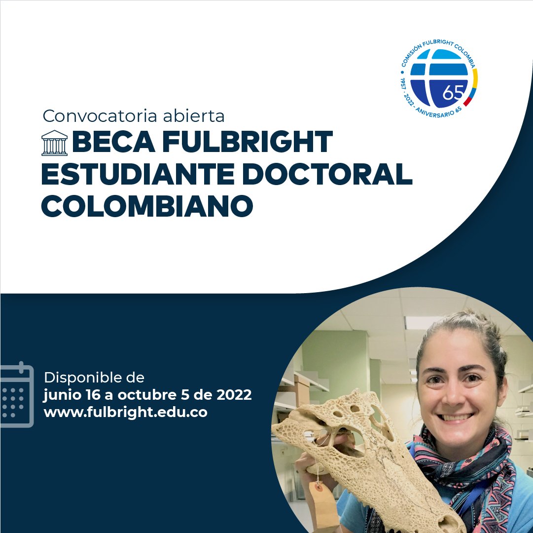 FulbrightCol's tweet photo. Aún estás a tiempo de aplicar a nuestras #Becas de Investigación y Docencia.🔎🔬
Recuerda que tienes hasta el 5 de octubre para enviar tu aplicación
https://t.co/HhwDuKMMO3  
#BeFulbright https://t.co/X66wAdZrcx