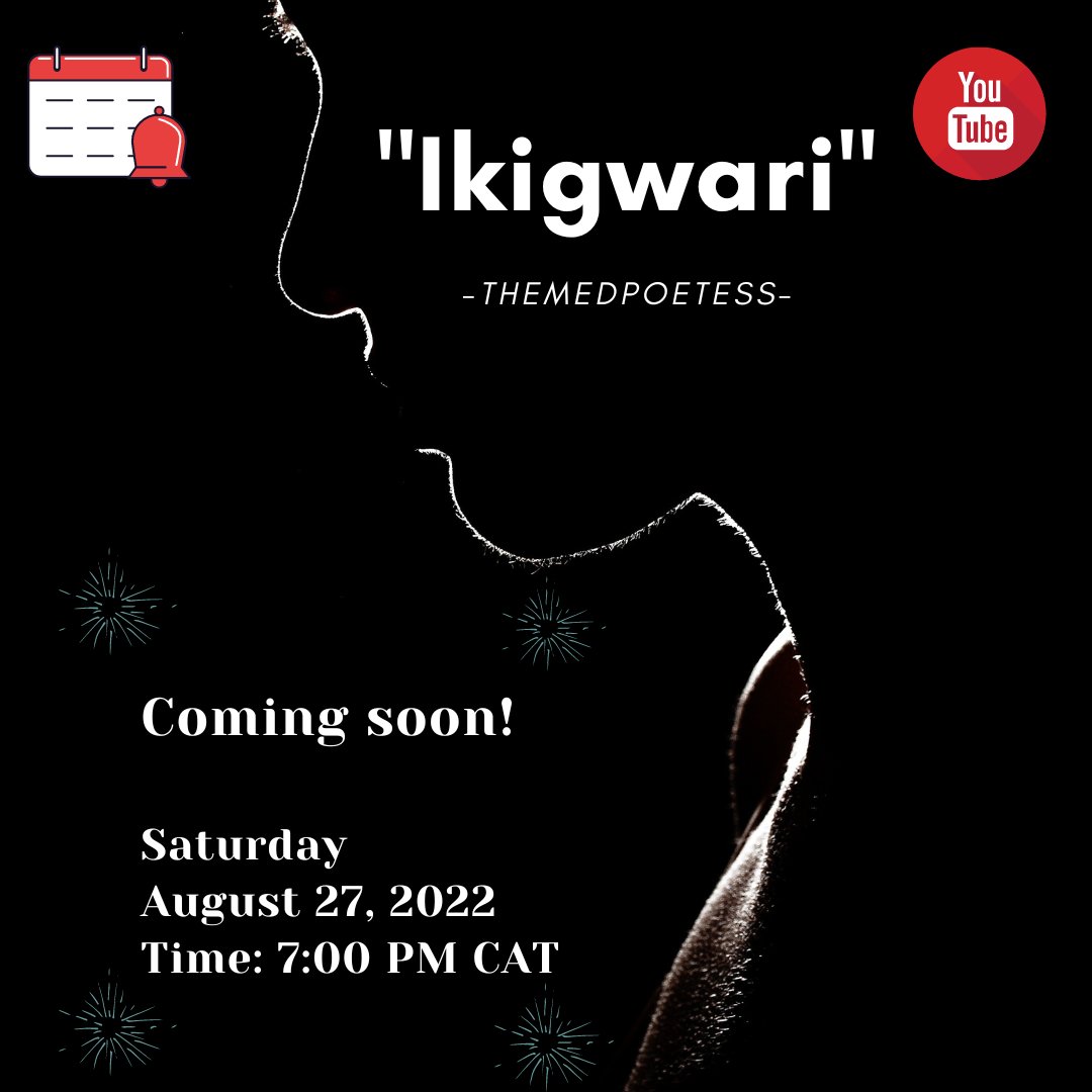 Hello everyone! I am bringing a new beautiful spoken word this Saturday at 7:00 PM on my YouTube channel. Help me Retweet for poetry-lovers on your TL to see!

Check out my latest poems👇🏾: youtube.com/watch?v=sGu13u…