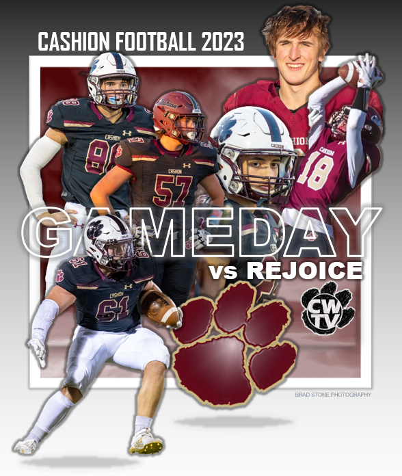 TvCashion's tweet photo. GAMEDAY WEEK ZERO!
Talk is over. It's time to ball!
CATS (A) vs. REJOICE (2A)
7 PM | MAXON FIELD
#CHaSinGOLD #LEGGO @cashionfootball @bestone https://t.co/s2PhkkrKwj