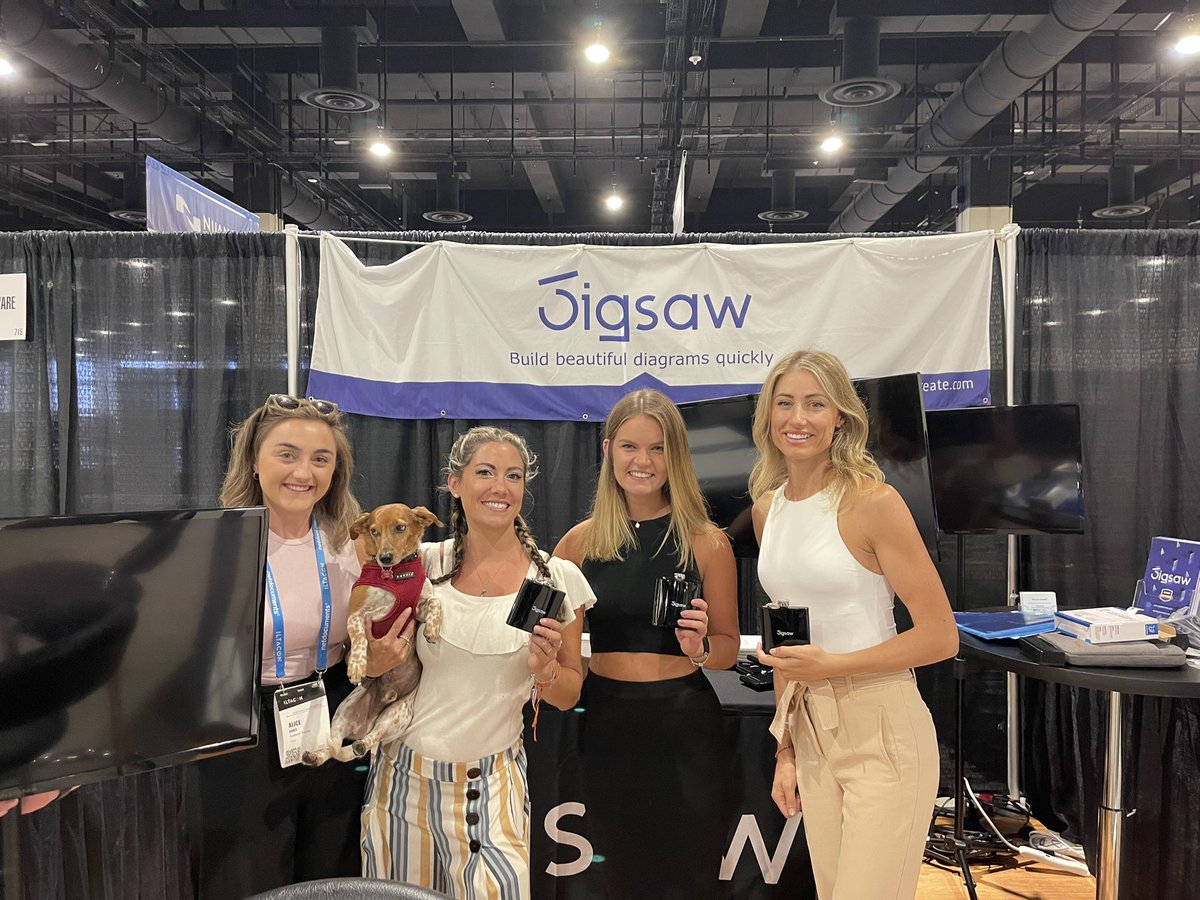 ILTANet's tweet image. #iltacon2022 @ILTANet exhibit hall setup continues! Our friends @Jigsaw are onsite and getting ready for Monday night!