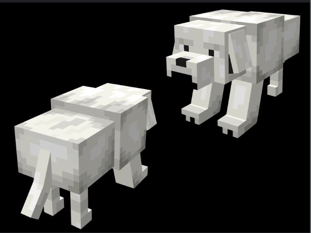 CapBanana3's tweet photo. Polar Bear Dog #Blockbench #LegendOfKorra https://t.co/OHnyoQOPe4
