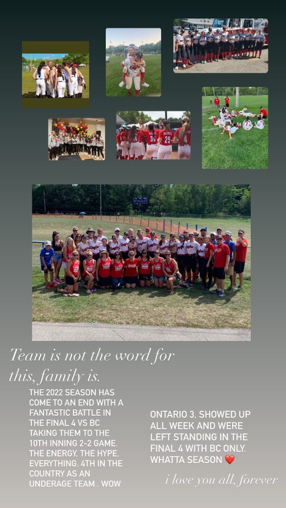 Off season starts now ❤️