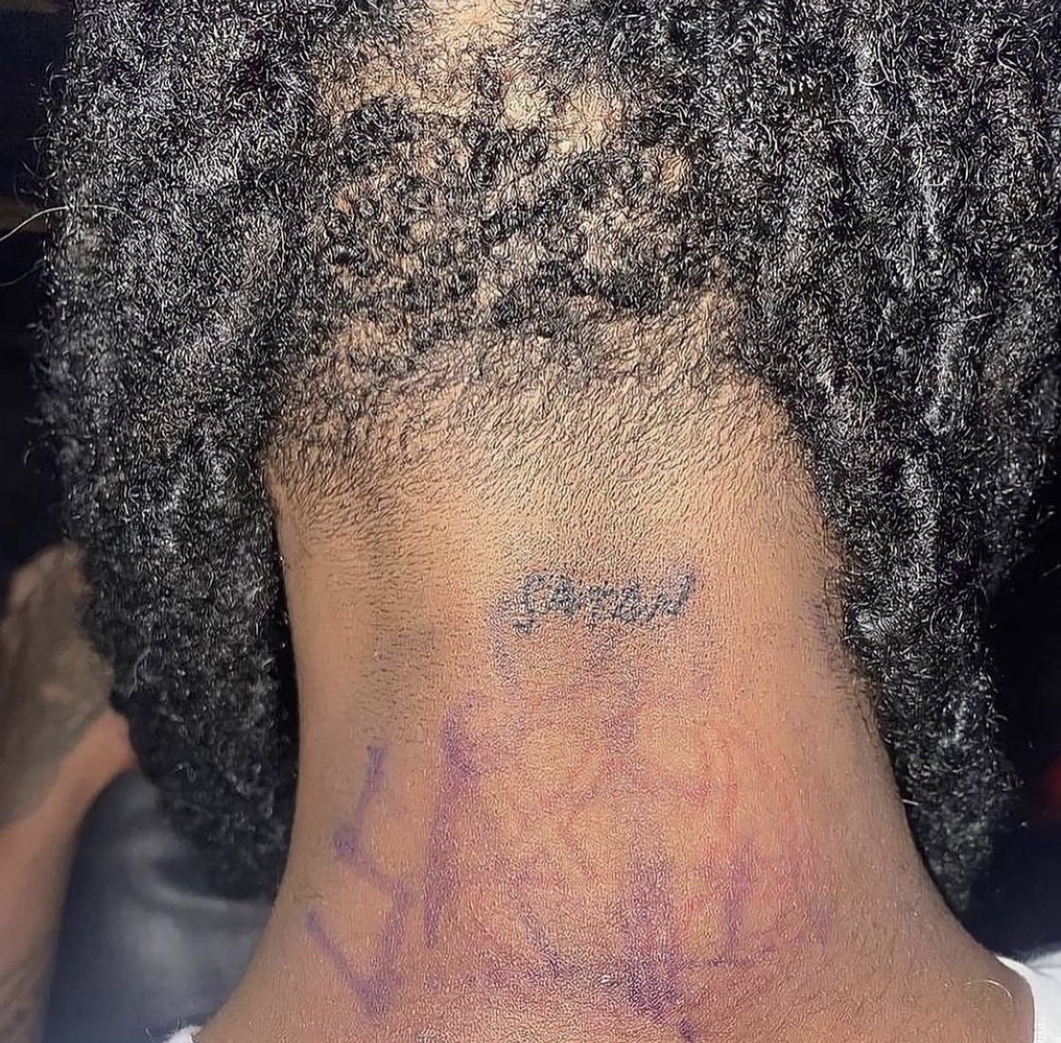 ꜰʟᴀᴍᴇ on Twitter "Playboi Carti’s new neck tattoo 😭 https//t.co