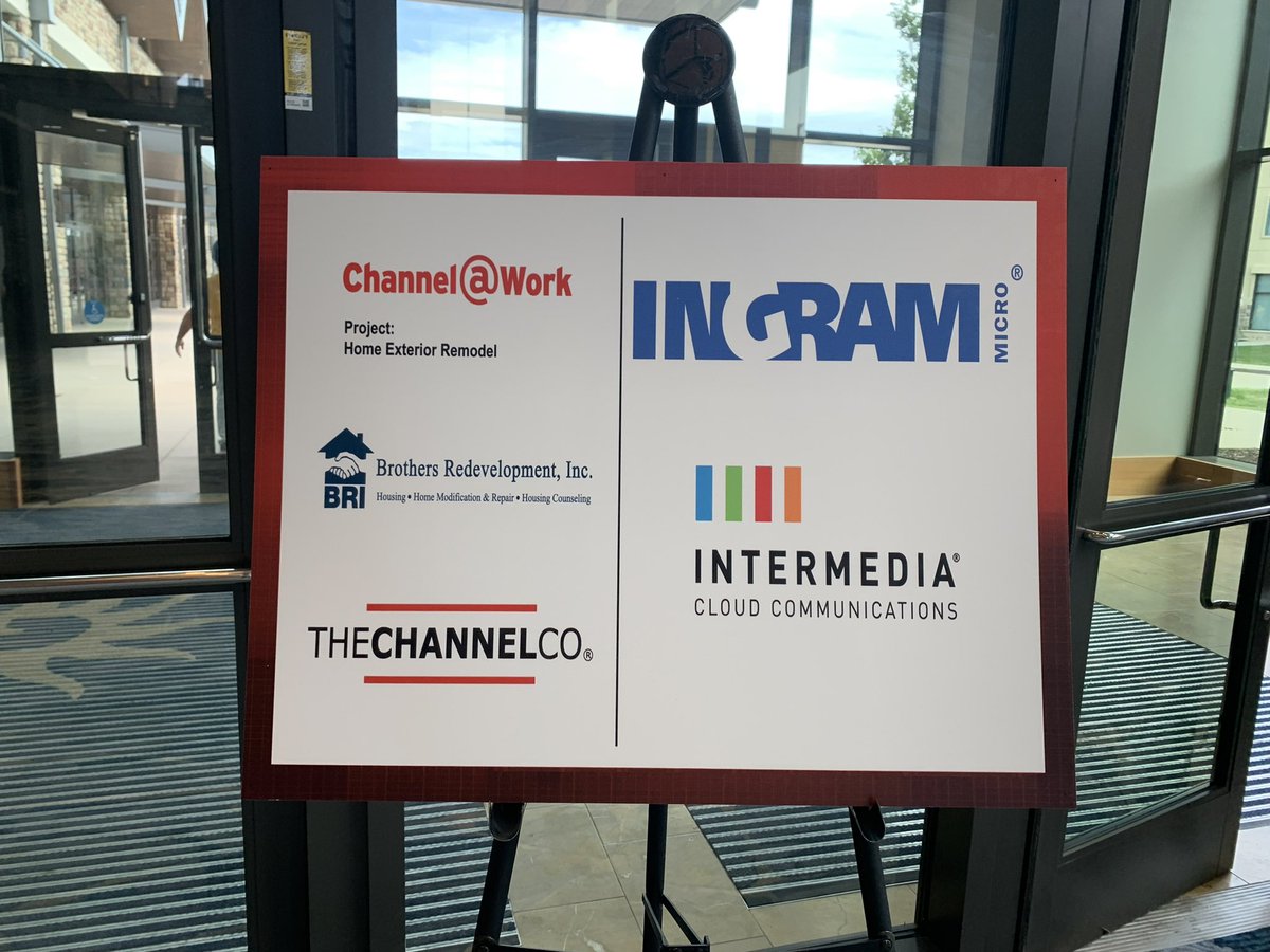 So proud to underwrite & participate in this year’s Channel@Work with @TheChannelCo! 🙌🏼 Giving back to the communities we work and play in is a top priority, always! #XCH22 #GiveBack #IngramMicro