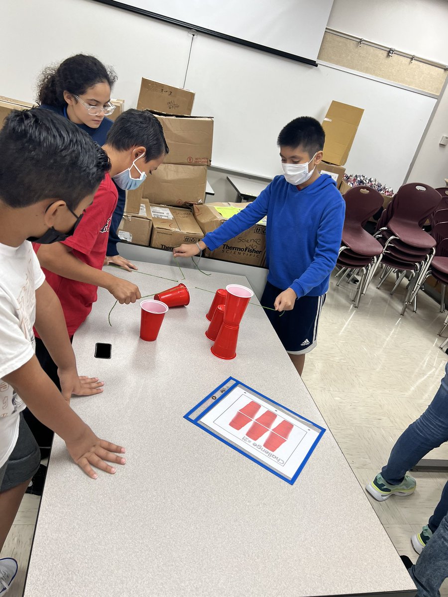 Team building skills for the first week!