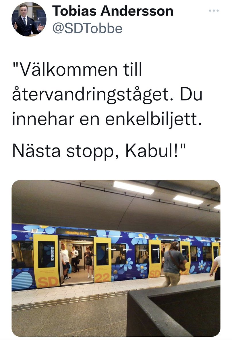 M, L och KD ska ut på bussturné med SD. Varför tar dom inte tåget?