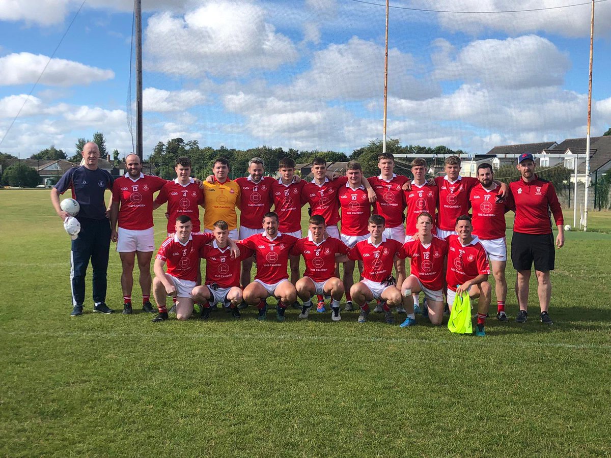 StBrigidsGAA's tweet photo. A big thank you to @CamdenDeluxe and @Thelivingroomd1 for sponsoring the new Junior 1 jerseys - brought good luck in this morning’s clash! #Blanchardstown #Castleknock #Dublin15 #GAA #clubisfamily https://t.co/to5COvmkAZ