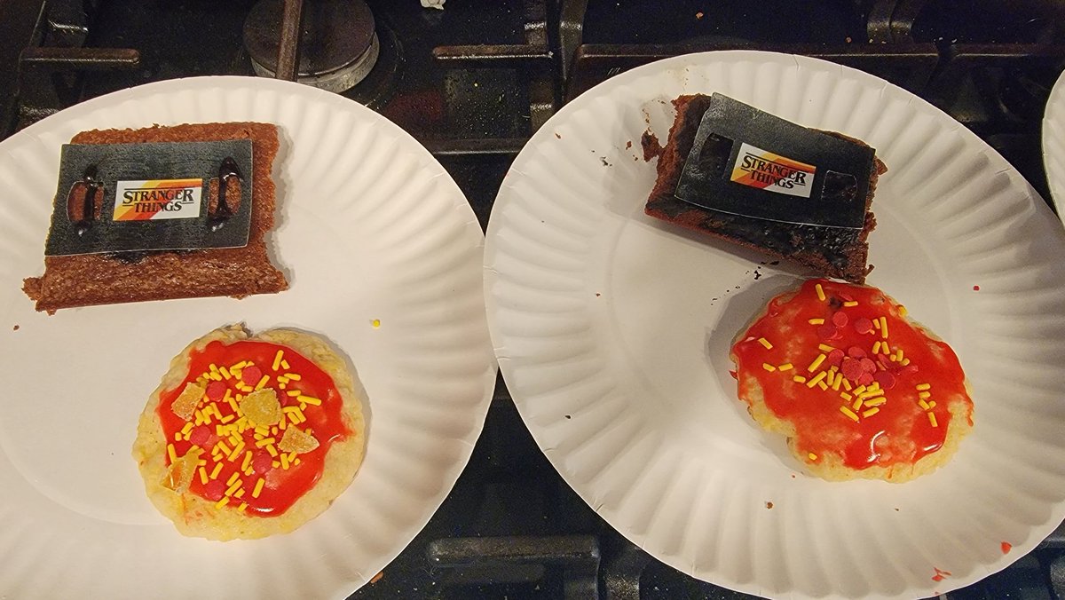 Tabor Hill on Twitter "Made the Stranger Things brownies and cookies