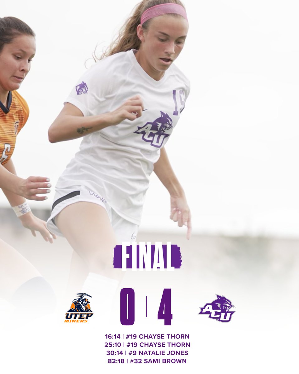 ACU Soccer tweet media