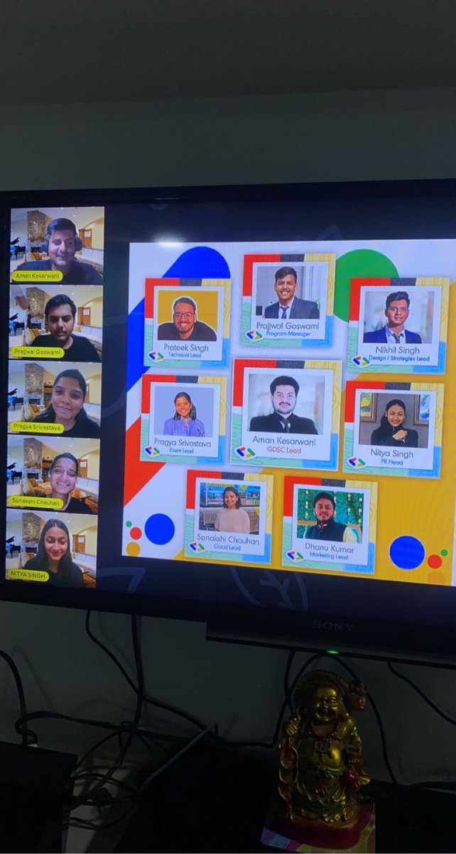 itsPragya028's tweet photo. Successfully hosted the event! A memorable event!✨
My best part of the event was I loved making the presentation 🥺❤️!
My team members they are fab ✨
@prateek_0041 @Dhanu0208 @sounique1402 @aman_0fficial @kinston_18 @_slexip @gdsc_ucer 

#gdscucer #team #presentation #google https://t.co/G6LLo2G1GF