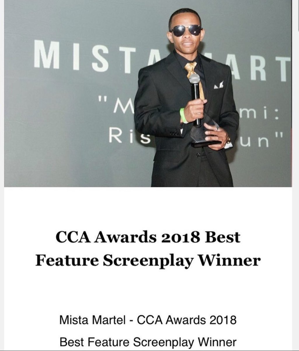 MistaMartel's tweet image. 4 years ago today I won my first feature screenplay award at the Content Creators of Atlanta.  Looking forward to seeing a “we want rep you.” I believe it 

#prewga #amwriting #blackscreenwriter #Asianstories #literarymanager #literarymanagemenr