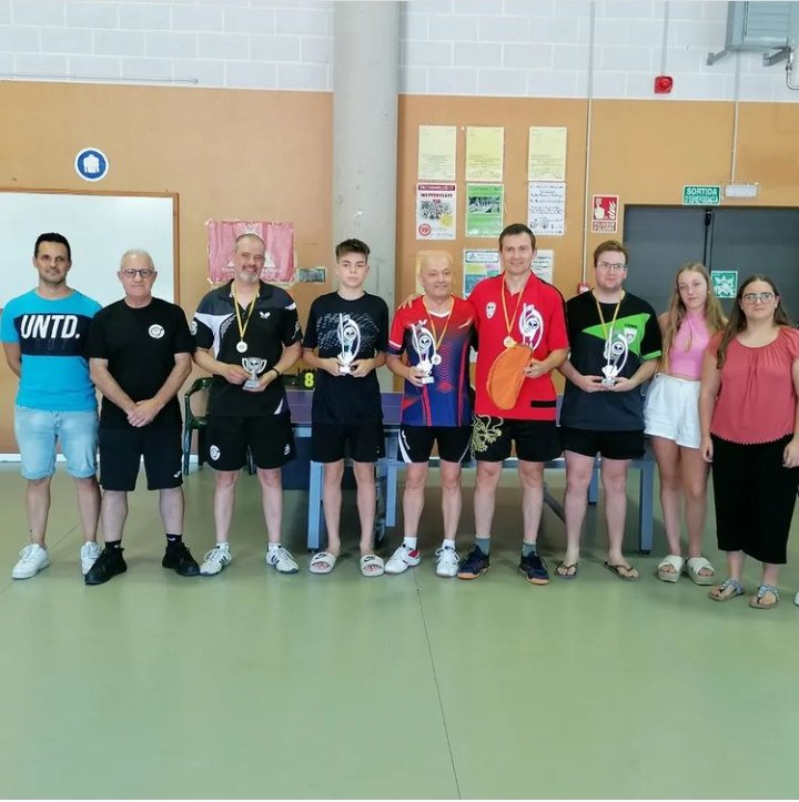 AEC_Reus's tweet photo. Continuen les bones actuacions dels nostres jugadors.
TORNEIG de Festa Major d'Ulldecona categoria 2a provincial: Campió Adrià Pié i subcampió Oriol Boldú.
Enhorabona companys!!💪🏓😍
#AECdeReus #AECtt #TennisTaula #Reus #Ulldecona https://t.co/q6DTOZ9z9M