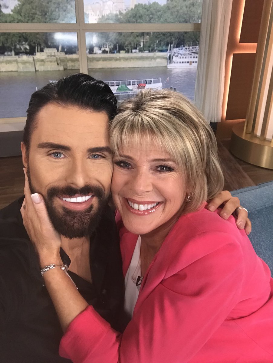 Rylan's tweet photo. For one week only… tomorrow until Friday… it’s me and the tele mum @RuthieeL on @thismorning . 😜 https://t.co/9psSbh3OFX