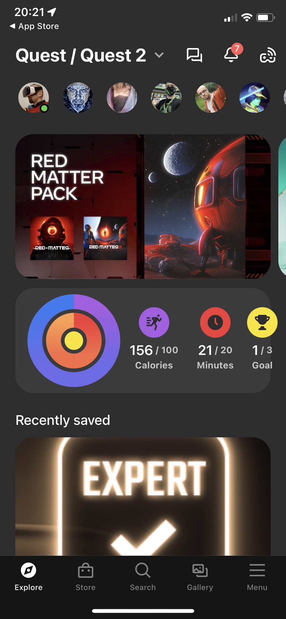 Darth on Twitter "Oculus now has fitness tracking AND it’s integrated