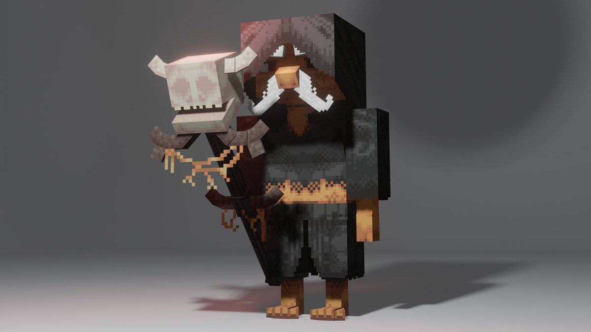 Shaman💀#Blockbench #Minecraft
Model made by me