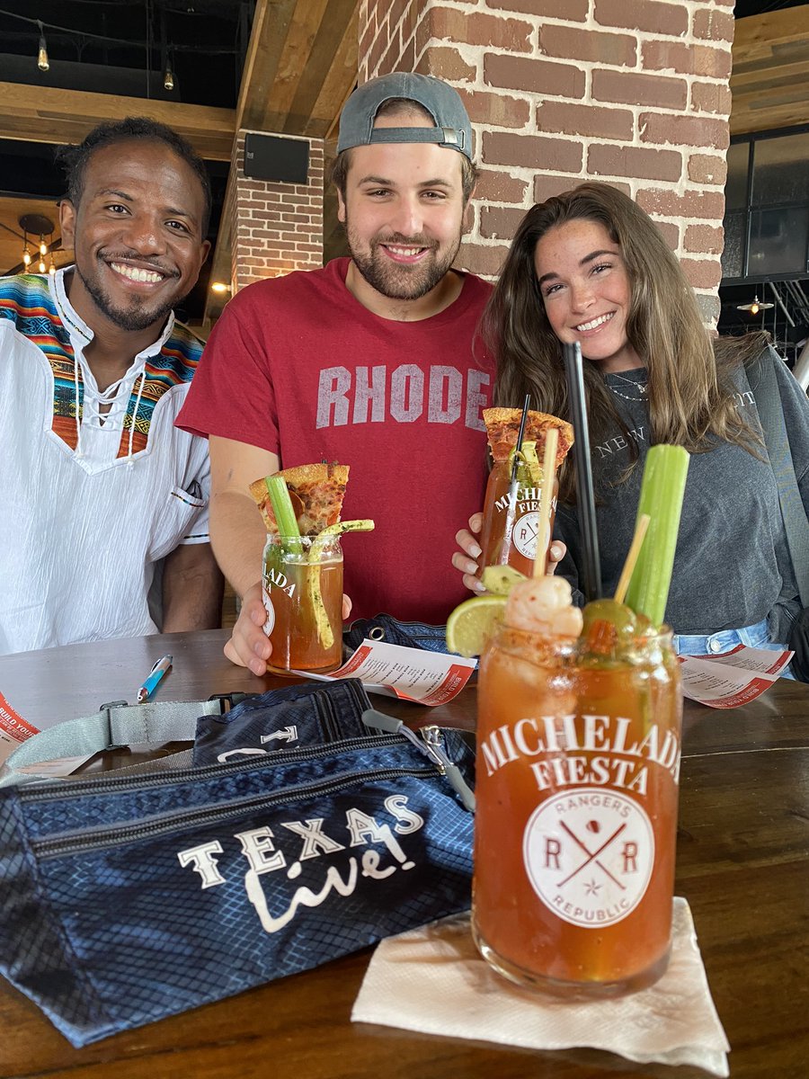 Spending our final day before the 2022 #txhsfb season kicks off the only way we know how… the <a href="/tx_live/">Texas Live!</a> Michelada Fiesta 💃🏼

Leave it to <a href="/TheWolf6674/">Matt Wilson 🌵</a> to have another brilliant idea.