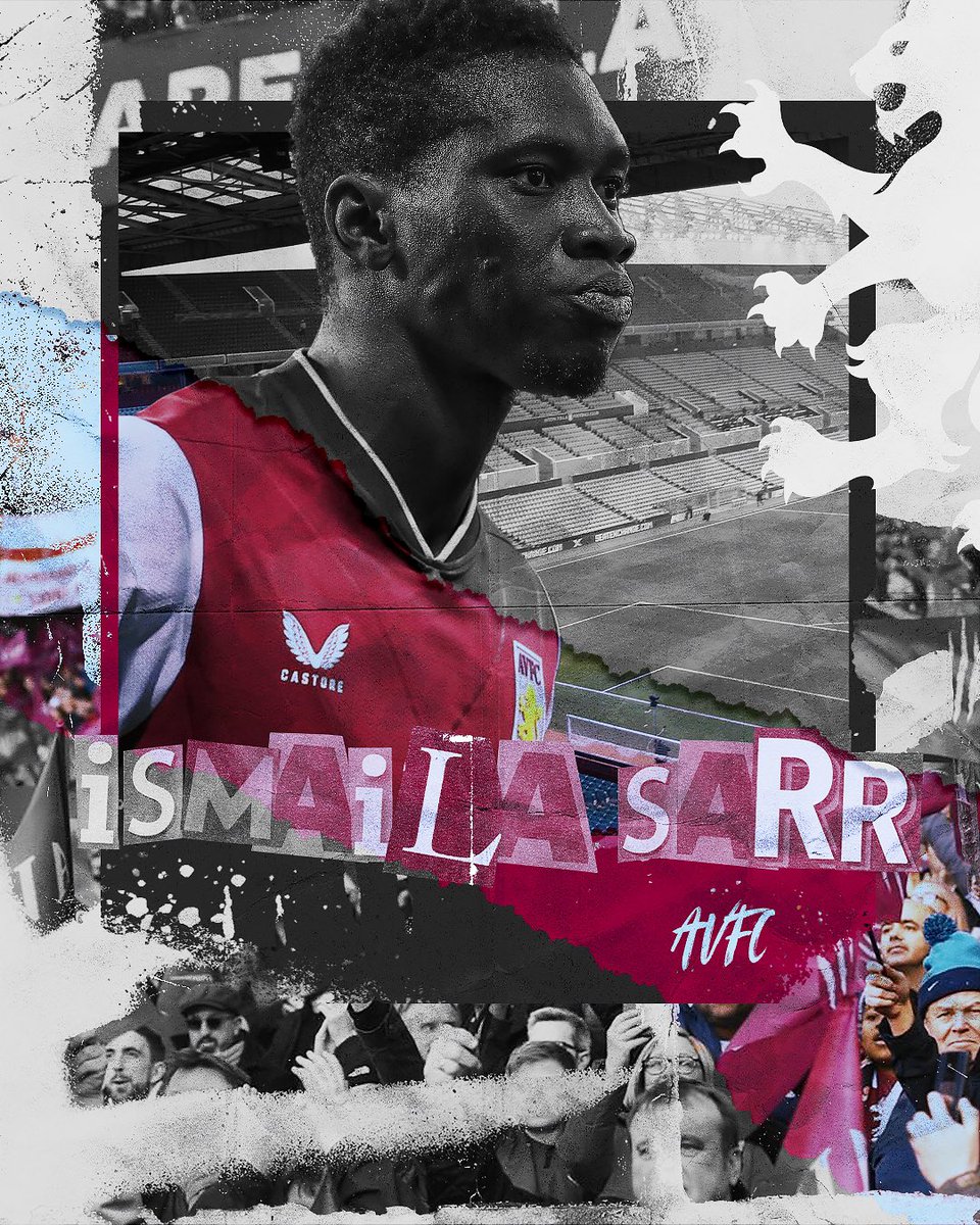 timmsdesign's tweet image. Welcome to #AVFC Ismaïla Sarr 🇸🇳