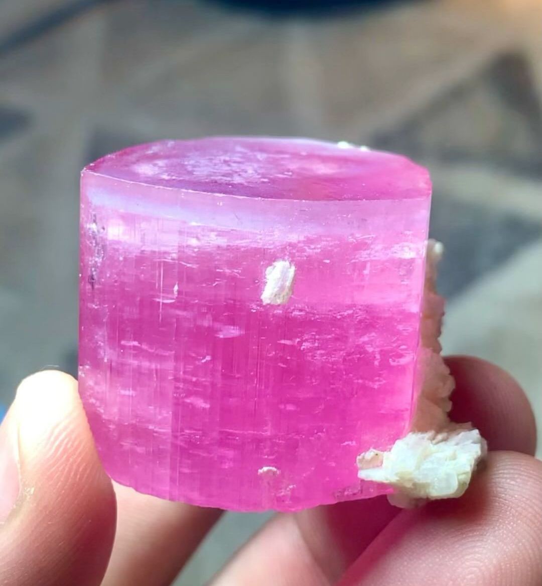 GeologyTime's tweet image. Amazing pink colour tourmaline specimen terminated from 🌏Locality: Paprok, Afghanistan

Photo: 𝐐𝐔𝐀𝐋𝐈𝐓𝐘_𝐀𝐅𝐆𝐇𝐀𝐍_𝐆𝐄𝐌𝐒💎

#minerals #crystals