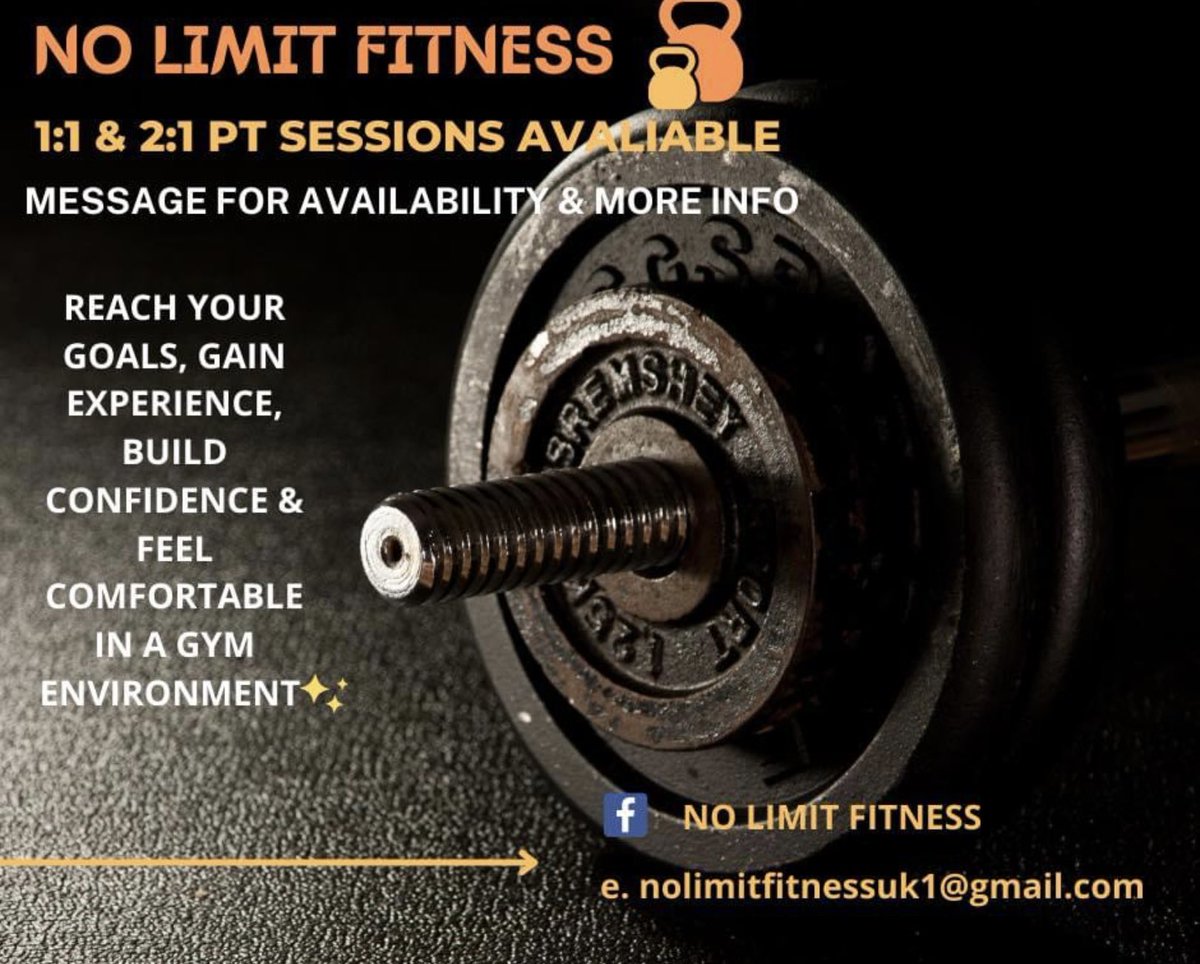 My amazing daughter had launched her own business have a look at her page 😄 m.facebook.com/NO-LIMIT-FITNE… #proudmum #fitness #Dumfries