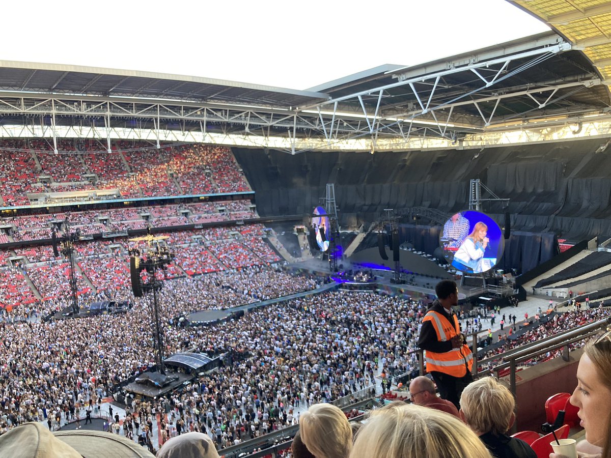 Travelled from #cornwall to see <a href="/coldplay/">Coldplay</a> #ColdplayWembley - can’t wait! Loving <a href="/londongrammar/">London Grammar</a> !!