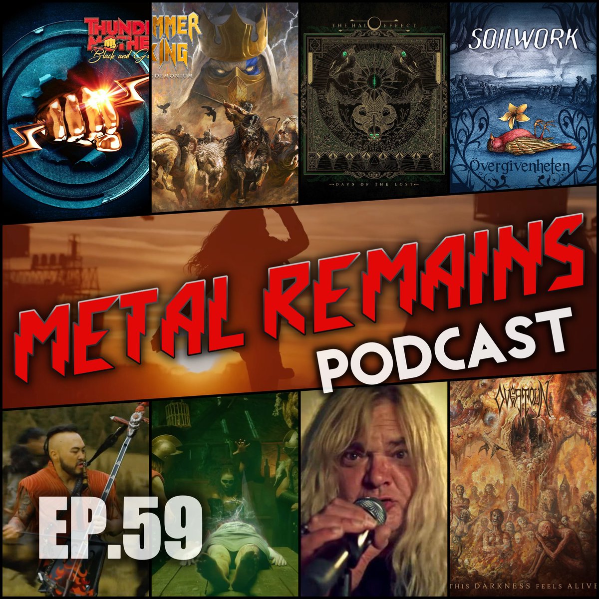 memecrimson's tweet photo. Link: https://t.co/T50YHOV7Ke
Esta semana en #MetalRemainsPodcast:#ArchEnemy y #Behemoth por Latinoamérica, muere #SteveGrimmett de #GrimReaper. Reviews de #TheHaloEffect, #Soilwork, #Thundermother, #HammerKing... ¡Y más! https://t.co/5rre1FV7Ow
