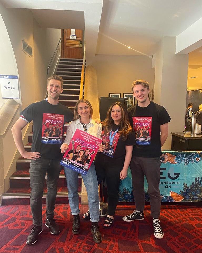 We have just finished our first week of shows at <a href="/edfringe/">Edinburgh Festival Fringe</a>. We’ve had some amazing audiences and reviews and are buzzing to be heading into week two!

We are playing <a href="/thespaceuk/">theSpaceUK</a> on the Mile at 6:05pm everyday until 27th August. Tickets can be purchased via the link in our bio🌟