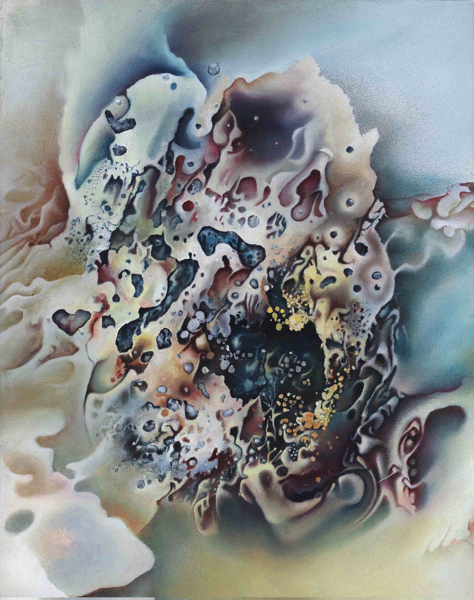 FilippoFiltro's tweet photo. Minted!✨

"Cosmic Scream"
1/1

Sale starts this Thursday 8pm UTC on @KnownOrigin_io  

0.7 $ETH
👉Includes physical oil painting on wood🖼️ https://t.co/evaG61CTRC