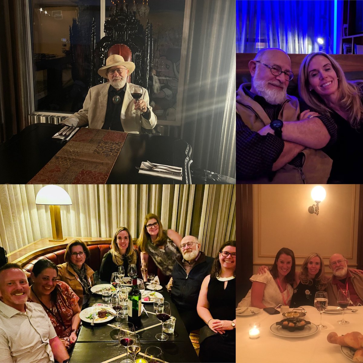 Madtarquin's tweet photo. Happy birthday to the 🐐! One of my favorite humans and the best friend and mentor. @GerryCrispin All of our pictures are blurry and involve lots of wine. But the memories are crystal clear ❤️ https://t.co/E4XhAYdbFV