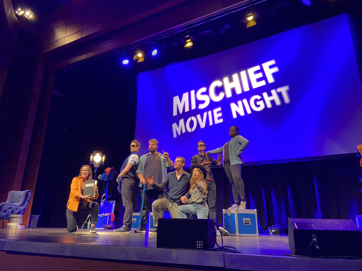 first ed fringe complete!! 
as always <a href="/mischiefcomedy/">Mischief</a> were amazing and kept us very busy for the week!! you are incredible at what you do and i am so grateful to you all, thank you for everything 🧡 #mischiefmovienight
