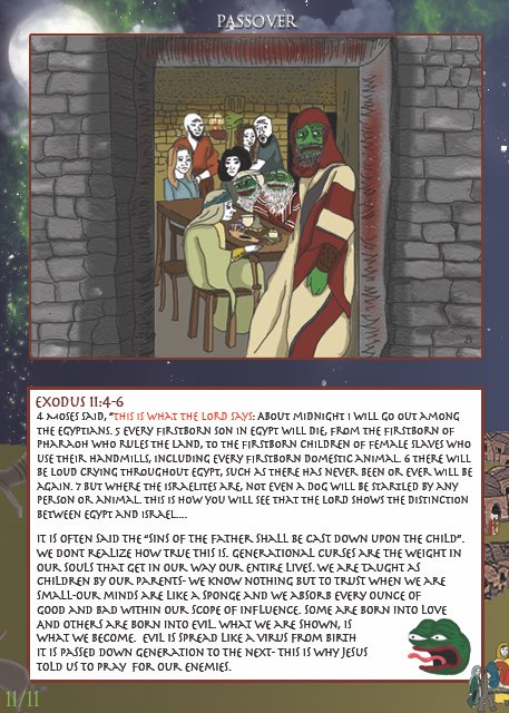 JT256_'s tweet photo. GM and happy Sunday frens,first dispenser for DARKANDLIGHT 10/11 & THEPASSOVER 11/11 last two cards in our โLet My People Goโ series of 11. Full series holders will be airdropped a bonus card. #Bitcoin #pepe #nft #xcp #17art.io #art https://t.co/GCbBKxrjhu