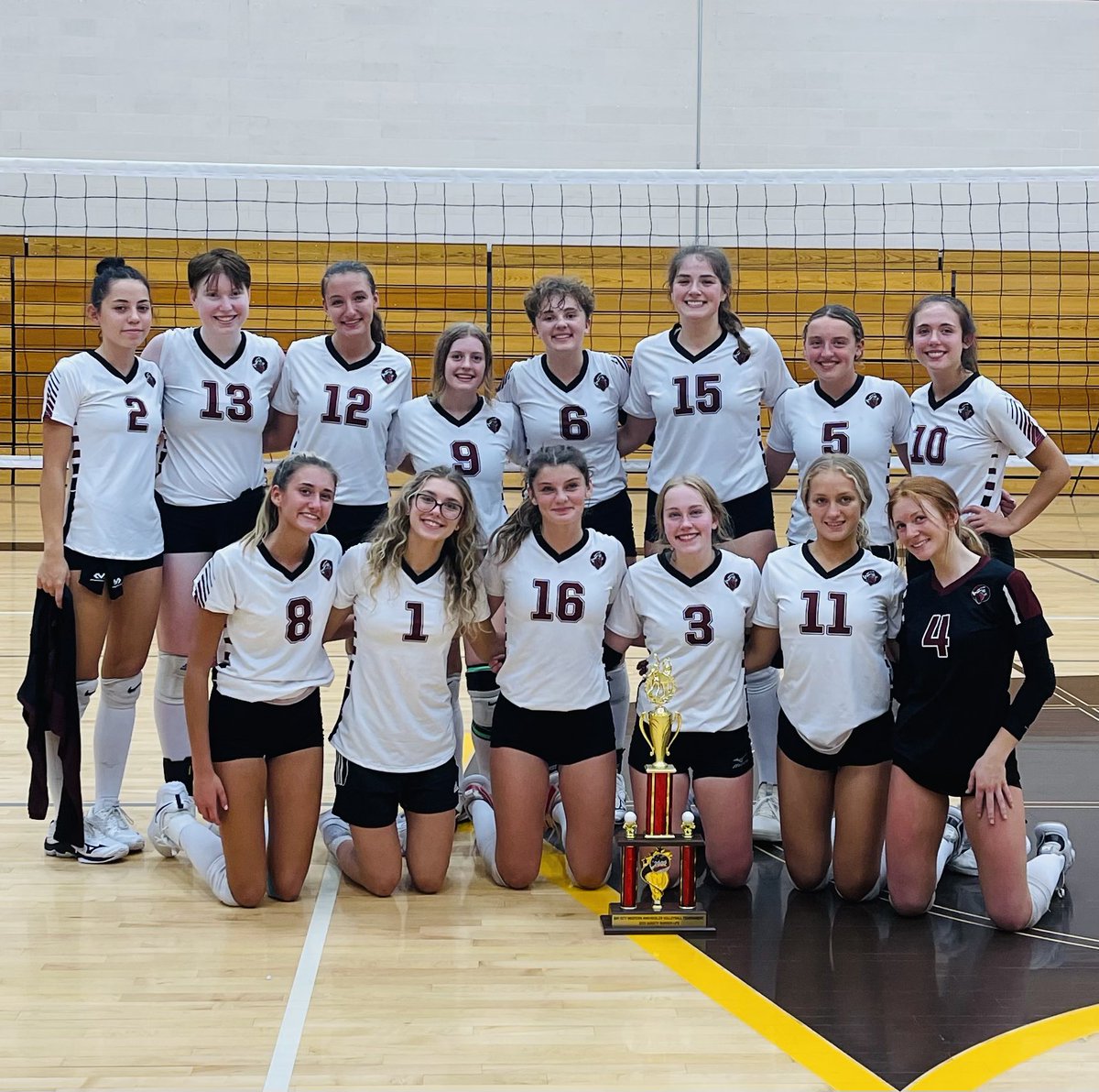 Congratulations WLN Varsity Volleyball 🔥. Runners Up 🏆in the Bay City Western, 12 Team Tournament!   Great teamwork!!  Proud of this team!
