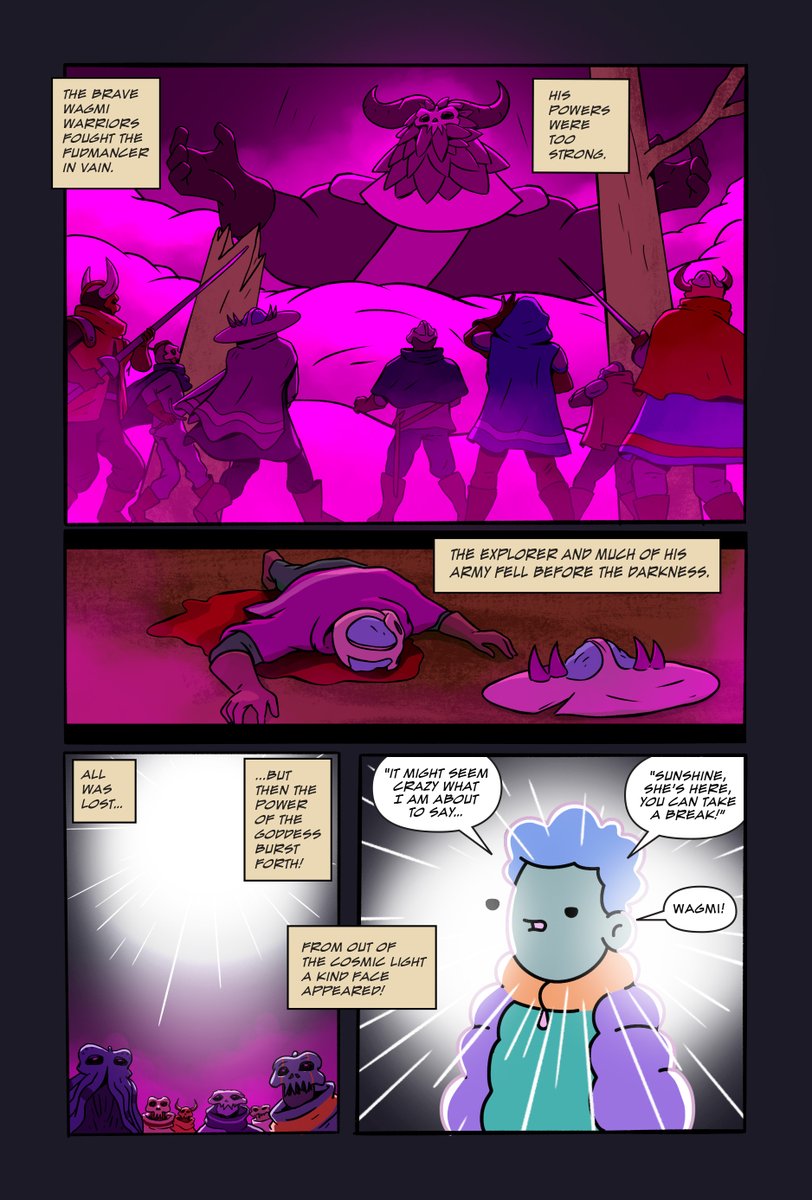 TribesNFT's tweet image. The final page of " Tri3es Comic Series II" is out now!
👉read the full story: tri3es.com/comics