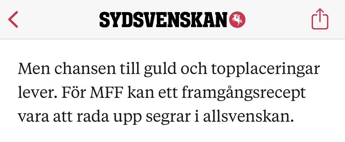 dkipowski's tweet photo. Jo, att vinna är ju ett välbeprövat framgångsrecept. Har något svårt att se hur många andra framgångsrecept det finns. https://t.co/mcElZSHYYl